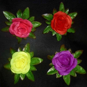 Великие Луки. Продаётся Головка розы с листом 5сл 17,5см 1-1-2 402-л069-198-190-172-107 1/28