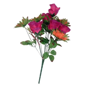 Заказываем в Йошкар-Оле Букет георгины с розами 11 голов (5+6) 216-650+626 49см