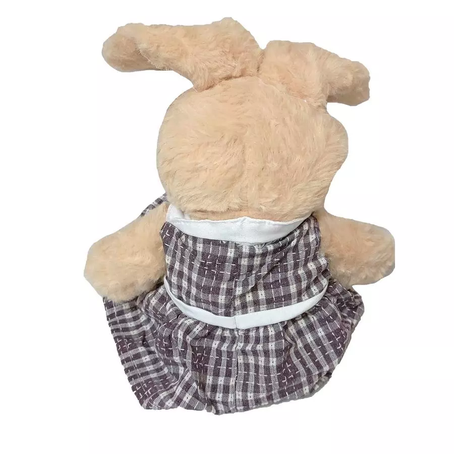 Фотография Мягкая игрушка Кролёнок в платье T3006