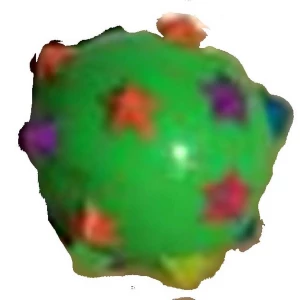Картинка Мяч со звёздами резиновый