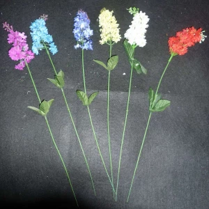 Фотография Интерьерные цветы сирени ассорти 360-3 40см