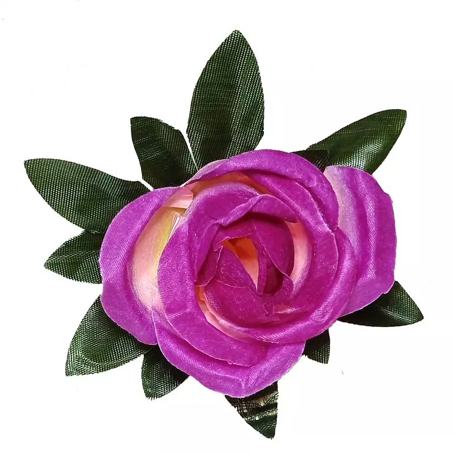 Головка розы Ювента 4сл с листом 13см 2-1 437АБ-л071-191-148-172 1/28 фото 3