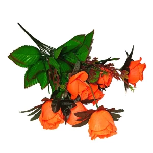 Картинка Букет с розами на 7 голов 50см 202-735