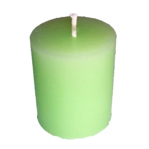 Фотография Зелёная свеча 4x4,8см