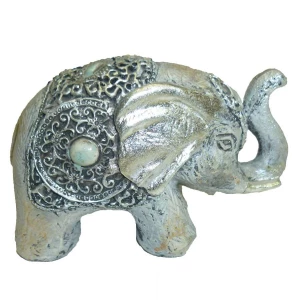 Фото Сувенир Слон с метализированным покрытием 2320 9,5х6см