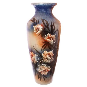 Фото Напольная ваза Виктория цветы 13191