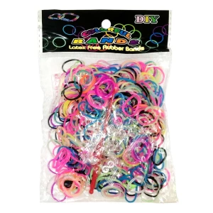 Купить Резинки для плет. Neon Mix 550-600 шт + крючок + 8 клипс
