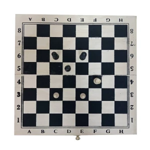 Купить в Норильске Шахматы с пласт.фигурами 33,5x16,5см