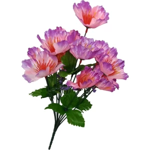 Фото Букет с георгинами 12 голов 39см 717-115