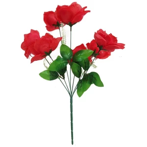 Купить Букет с розами на 7 голов 49см 049-528