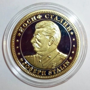 Фото Медаль сувенирная Сталин