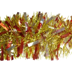 Йошкар-Ола. Продаётся Мишура широкие красно-серебр., узкие золотые иголки 12см 150см