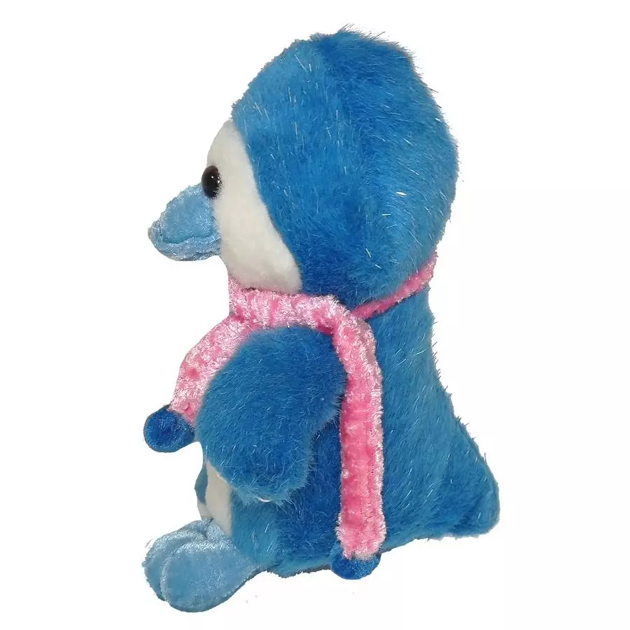 Фотография М/игр. Пингвин в шарфе синий