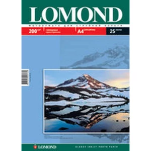 Фотография Бумага Д/Фотопечати А4 "Lomond" 200Г.025Л.Глянцевая 0102046