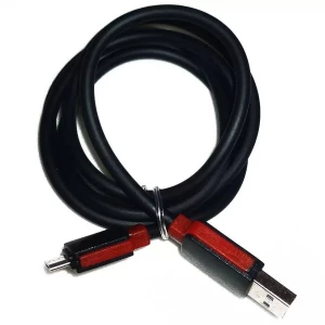 Картинка Кабель USB Micro USB черный с красным