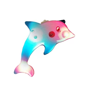 Фото Значок НЕ светящийся на булавке Дельфин