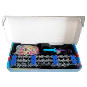 Фотография Резинки для плетения в коробке Rainbow loom 600шт