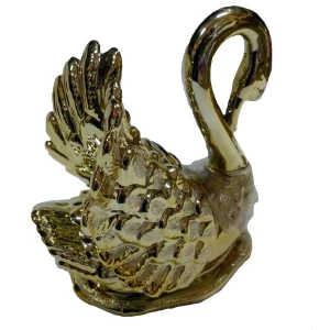 Купить в Бийске Сувенир Пара золотых лебедей большие 3738 24см