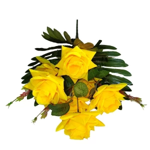Фотка Букет с розами 7 голов 56см 610-864