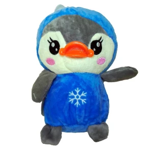Картинка Игр.мягк. Пингвин с шарфиком Снежинка 18cm