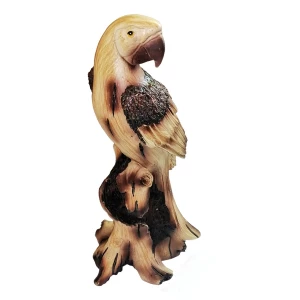 Йошкар-Ола. Продаётся Сувенир попугай на пне 25см 2702