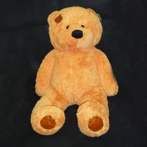 Фото Мягкая игрушка Медведь коричневый с заплаткой 45х110 см