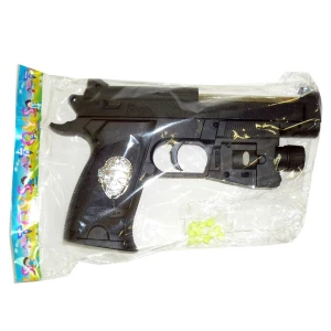 Купить в Абакане Пистолет с лазером, подсветкой и пульками P-717 в пакете
