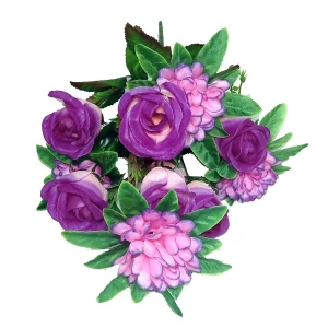Заказываем  Букет розы с шафранами 11 голов (2 вида 7+4) 56см 202-732+563