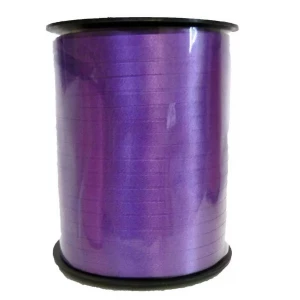 Фотография Лента для шаров Атласная 0,5см Фиолетовая бобина 250м 11х9см