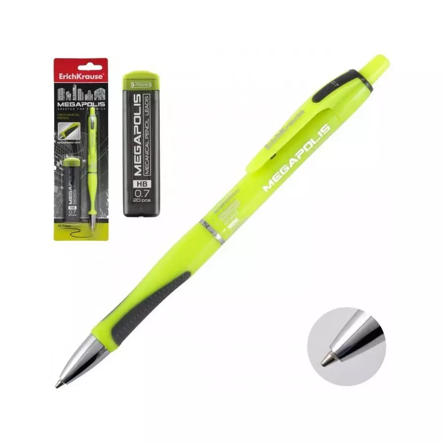 Megapolis concept карандаш. Erich concept 1. Механический карандаш megapolis. Карандаш механический 0. Erich krause megapolis concept карандаш.