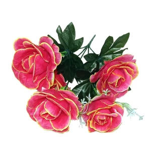 Фото Букет с розами на 5 голов 33см 485-774